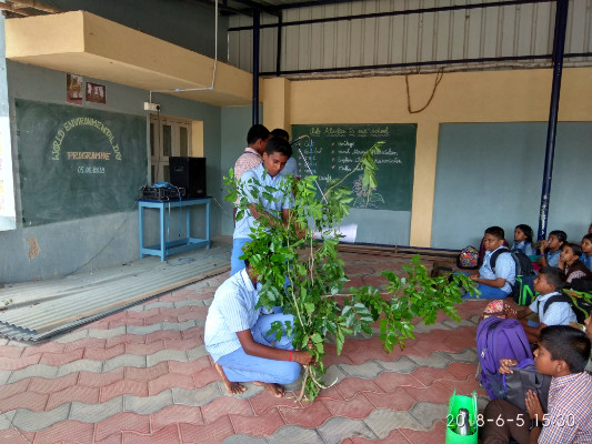 World Environmental day programme is conducted on 05.06.2018