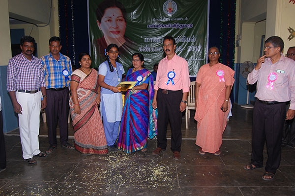 SRMHSS - TTP – Student awarded 1st place in district level for the “Mathematics Seminar” held on 1.11.2016