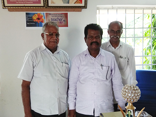 Thiru N.Marimuthu chief Educational officer, Thiruvarur visited our school for inspection on 22.09.2018