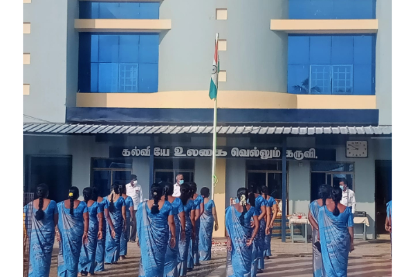 73rd Republic day grandly celebrated in our school on 26.01.2022.