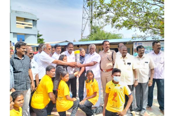 44thChess Olympiad – Torch Rally received and handed over by us in our school on 26.07.2022
