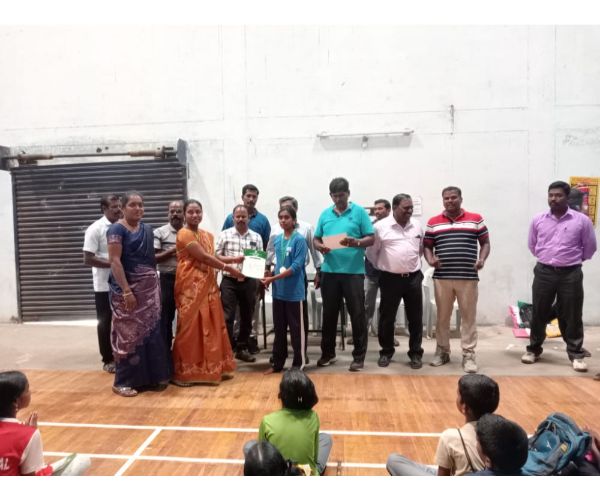 Our school participated in the various tournaments and won prizes-DISTRICT LEVEL SILAMBAM COMPETITIONS
