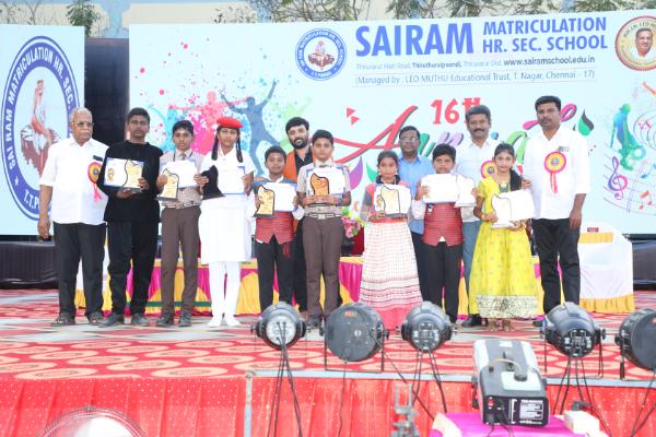 16th Annual day is grandly celebrated in our school in the presence of Thiru.R.Sathish Kumar, M.B.A.,C.B.O Sairam Institution on 03.02.2024