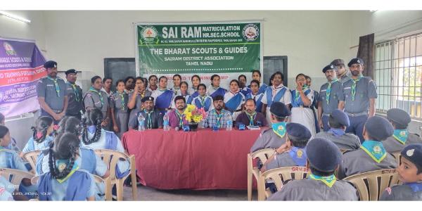 First Aid Workshop for Scouts and Guides A Collaborative Effort with Sairam Siddha Medical College on 20-07-2024