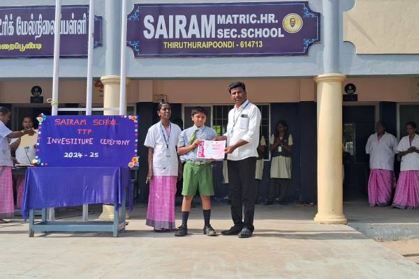 S. Shivapriyan Awarded Purple Belt and State-Level Participation Certificate on 14.07.2024