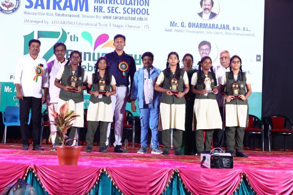 Laughter and Learning 17th Annual Day Highlights with Chief Guest Mr. Madurai Muthu on 24-01-2025